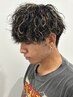 【新規】men'sカット＋ケアカラー＋トリートメント￥12890