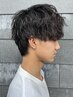【メンズ】カット+シャドウパーマ￥14520［メンズ/伊勢崎/パーマ/ツーブロック