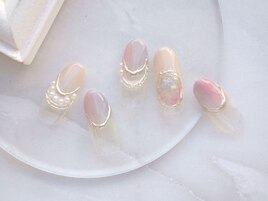 ふんわりニュアンスネイル